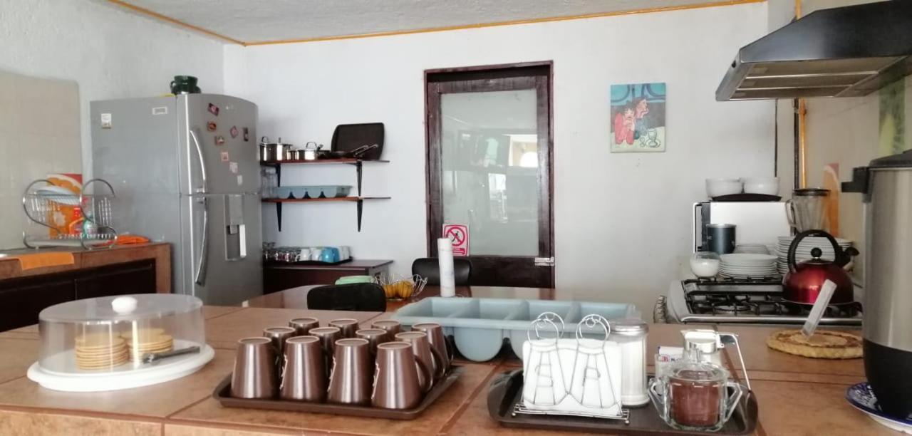 Hostal De San Pedro Чолула Экстерьер фото