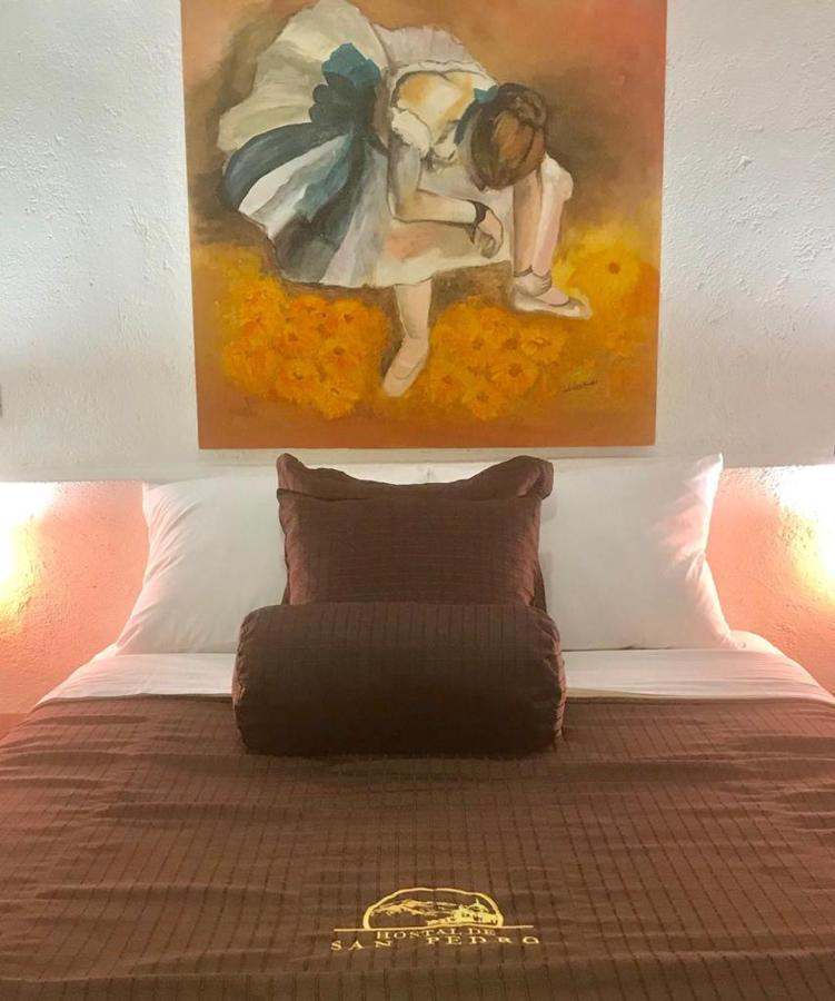 Hostal De San Pedro Чолула Экстерьер фото