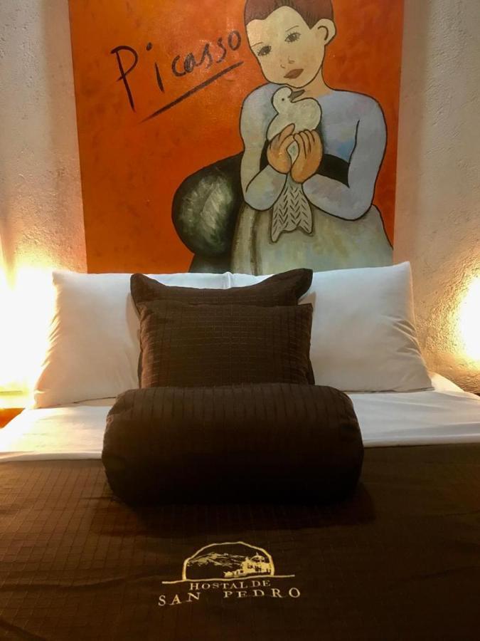 Hostal De San Pedro Чолула Экстерьер фото