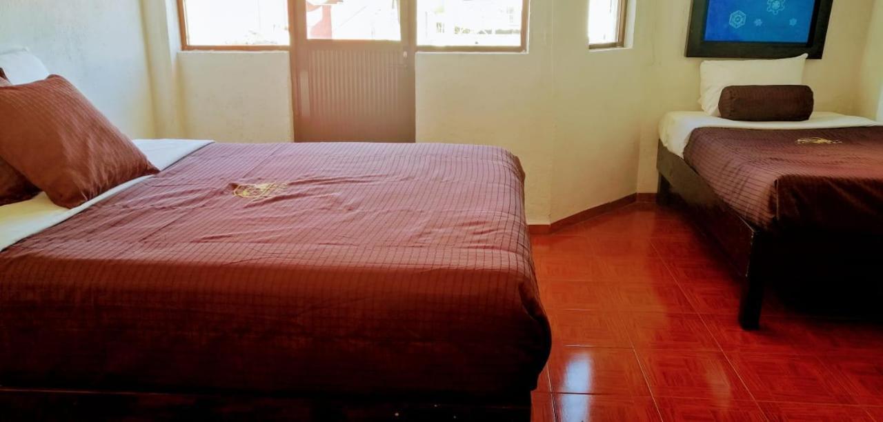 Hostal De San Pedro Чолула Экстерьер фото